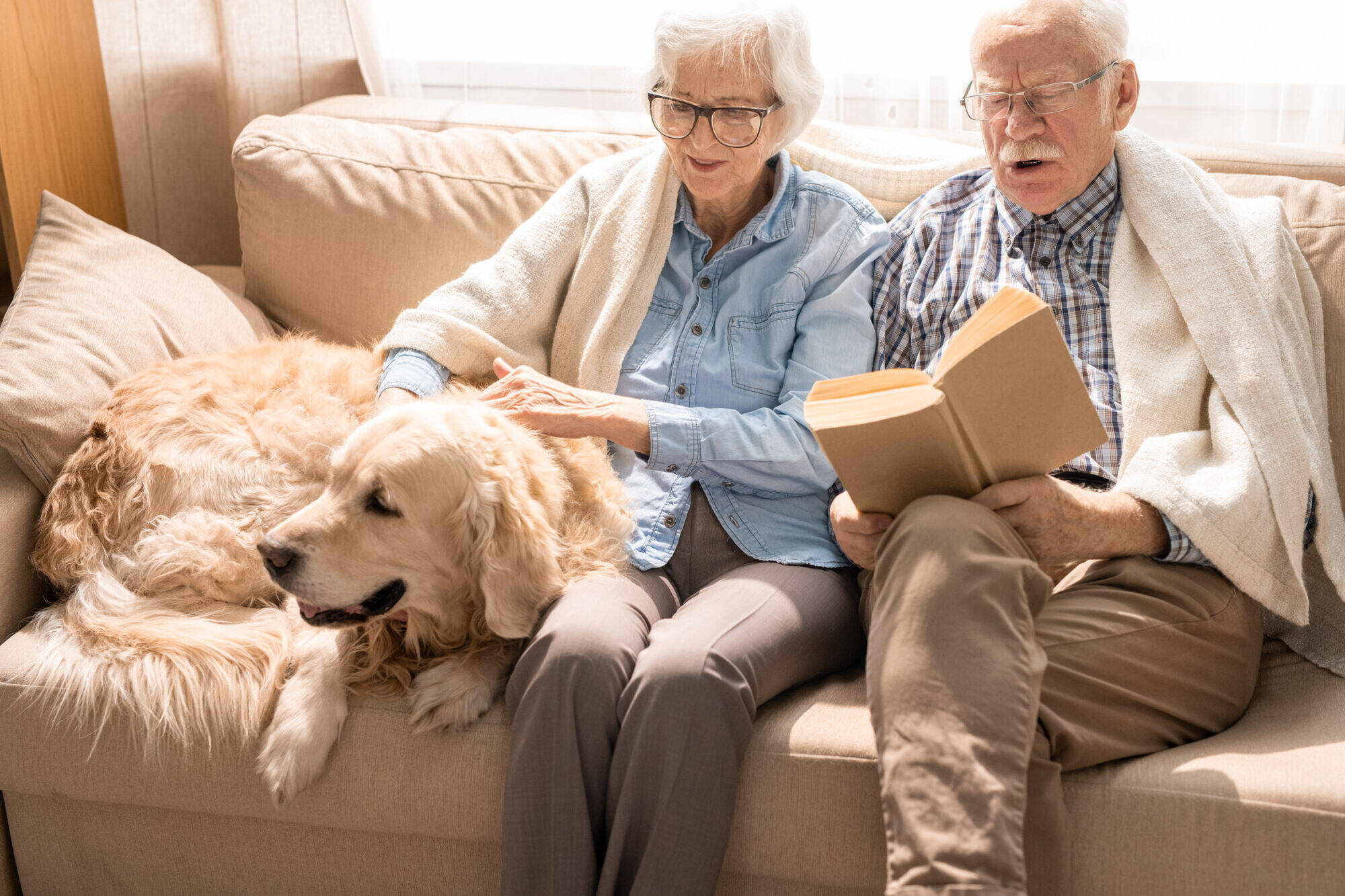 Senior Couple at Home Senior Couple at Home