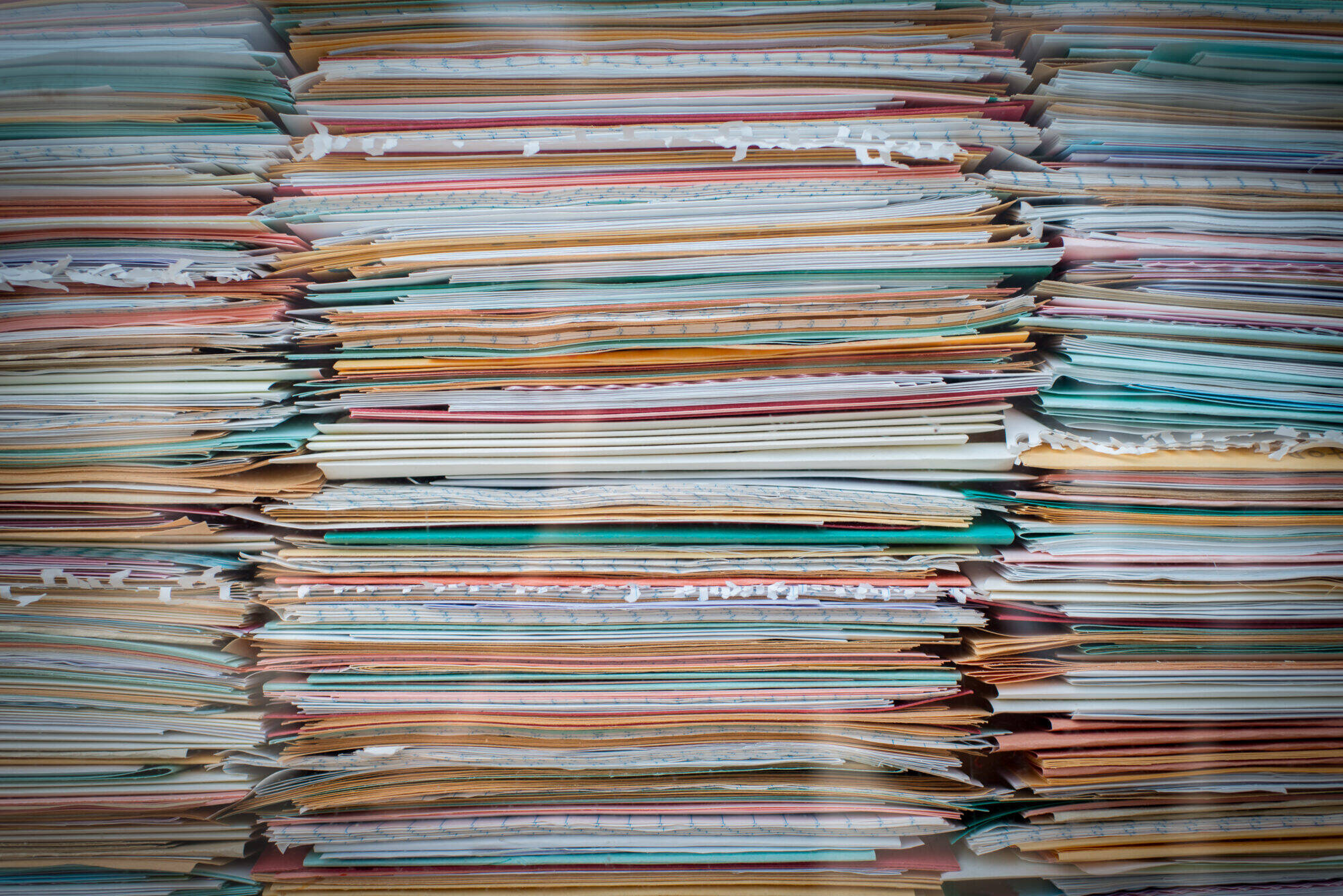 pile de documents pile de documents
