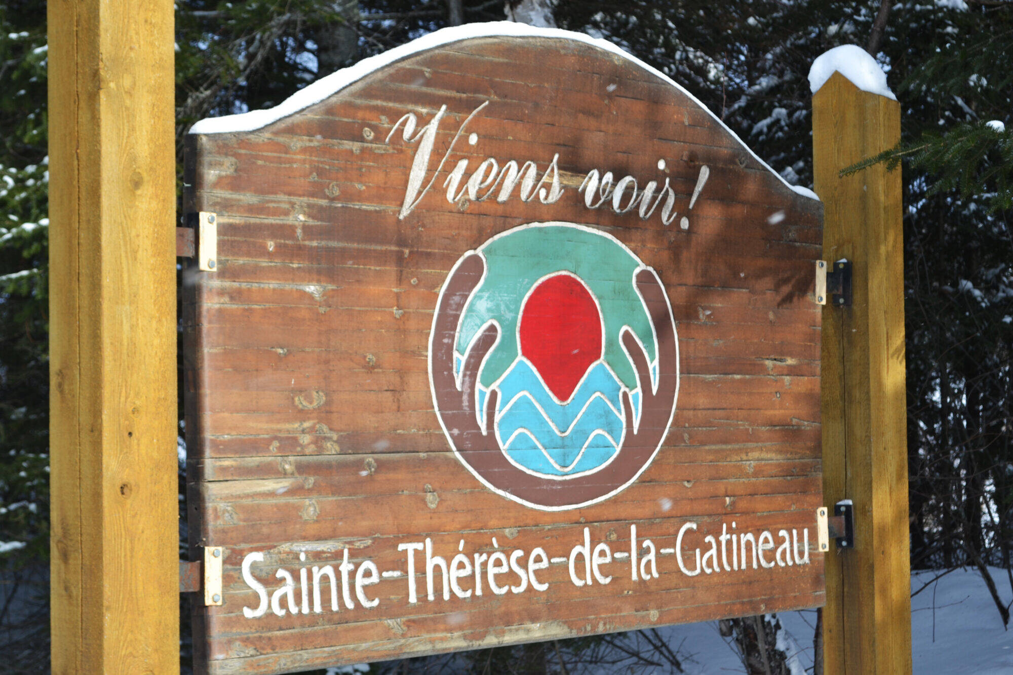 Affiche Sainte-Thérèse - Hiver
