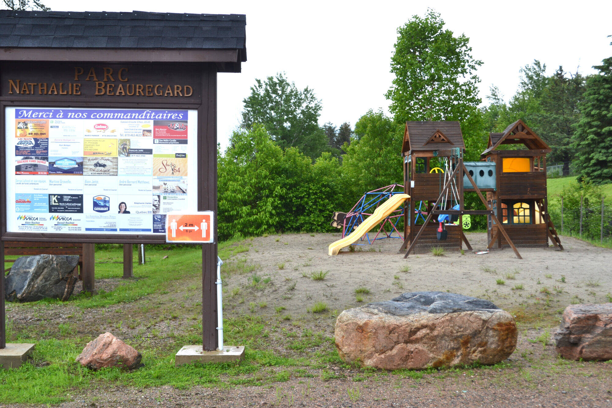 Parc Nathalie Beauregard - Cayamant