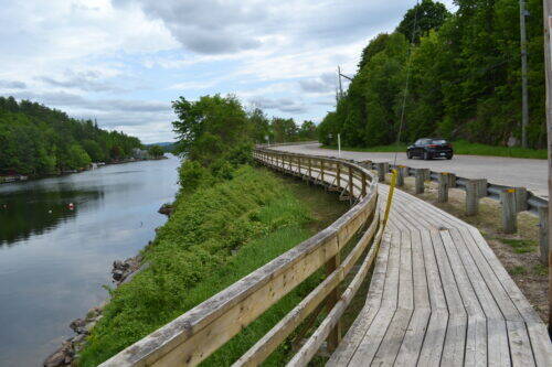 Promenade bois - Lac-Sainte-Marie