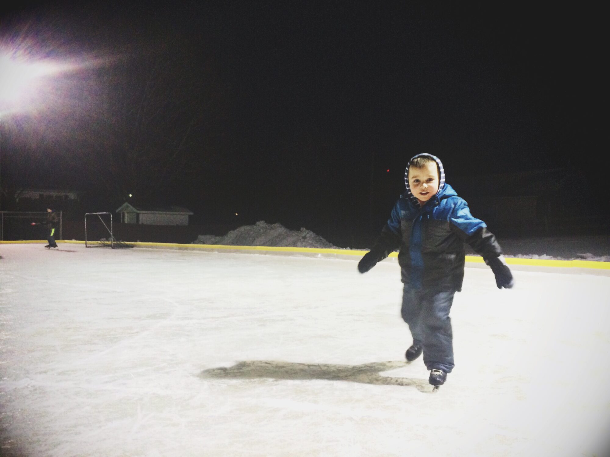 Patin enfant nuit