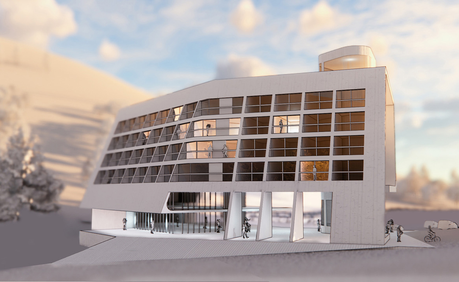 Maquette hotel mont ste marie 3