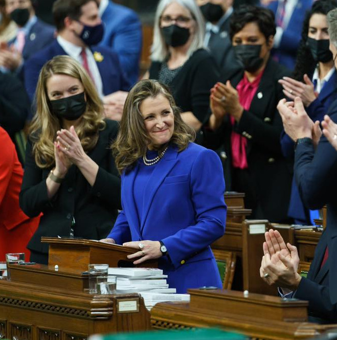 Chrystia Freeland - budget fédéral