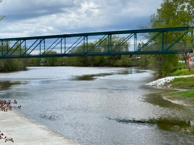 hausse rivière désert