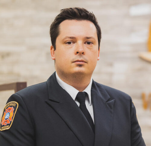 Jason Campbell, directeur du Service incendie de Maniwaki