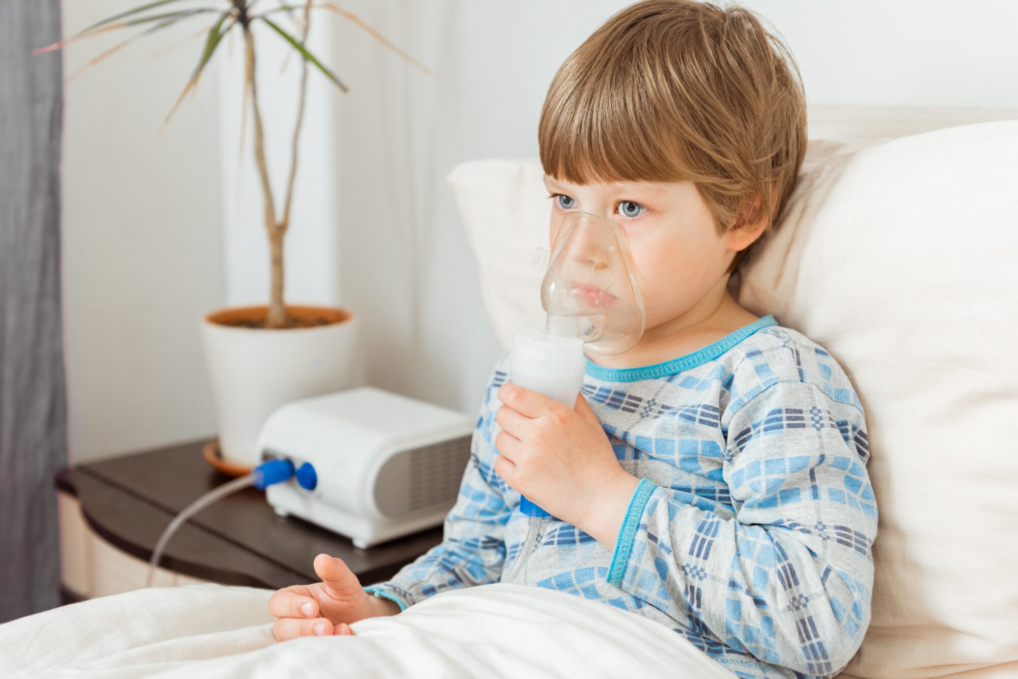 Enfant avec Virus respiratoire Syncytial