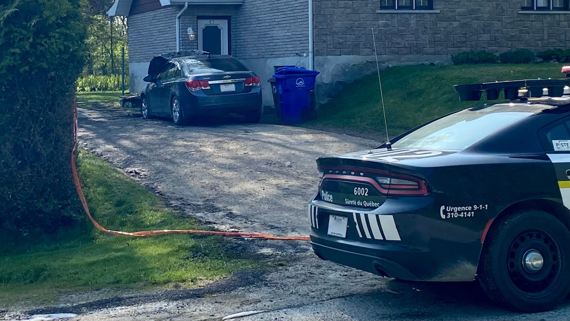 Incendie rue Britt Maniwaki 2023