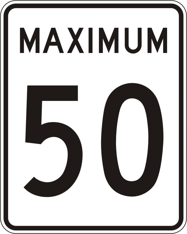 Pancarte 50 km