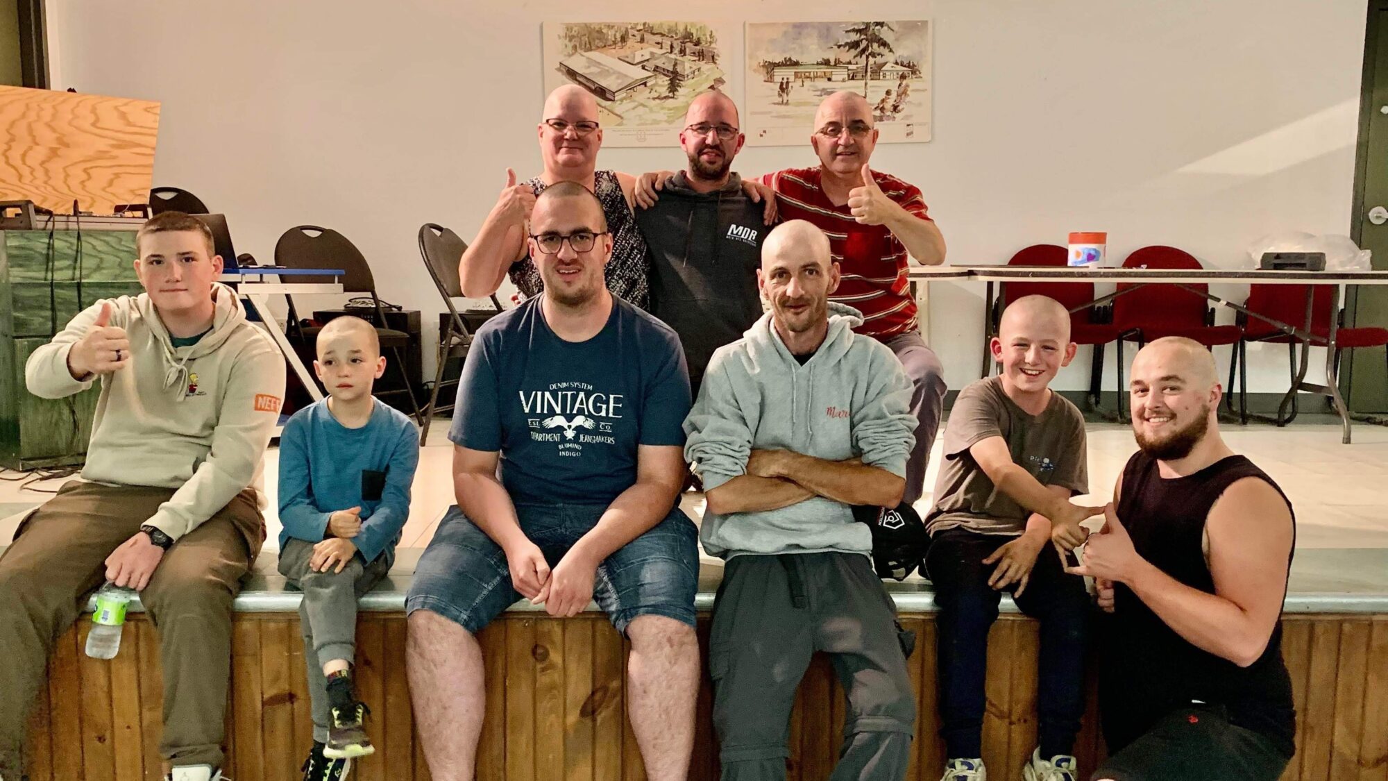 Défi Tête rasé Grand-Remous Juin 2023