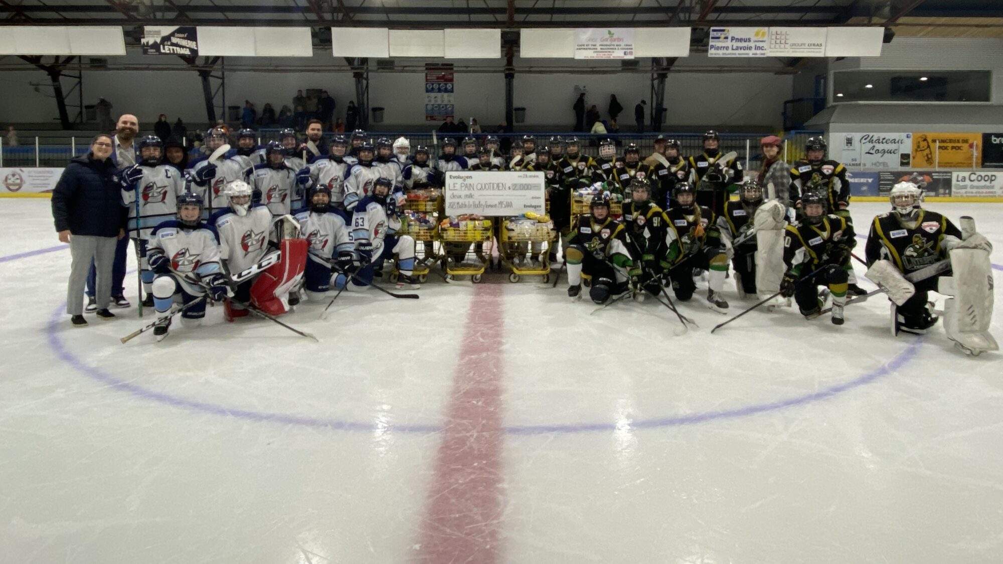 Hockey féminin bantam Daphnée Lafond oct 2023