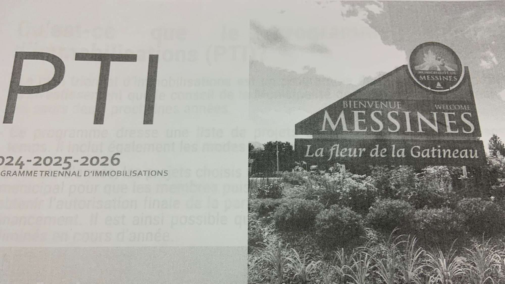 Plan triennal Messines