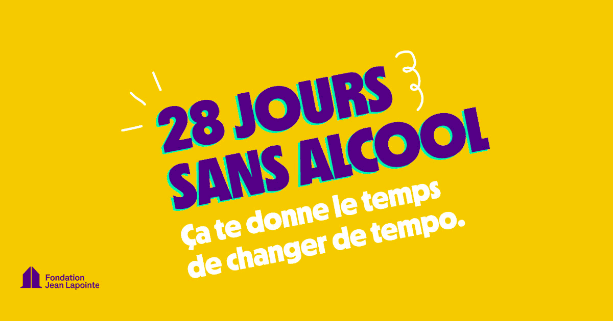Défi 28 jours sans alcool 2024