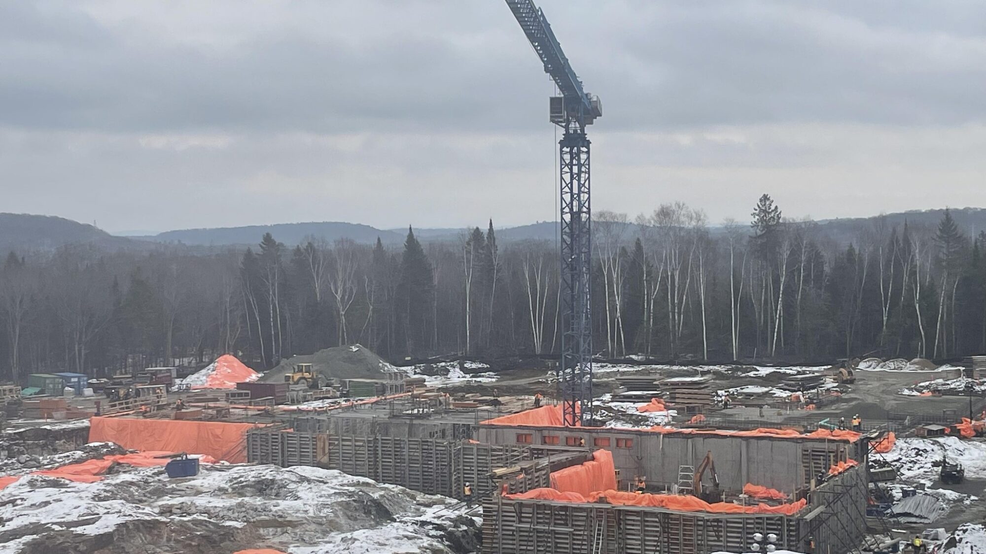 Maison aînés Maniwaki construction