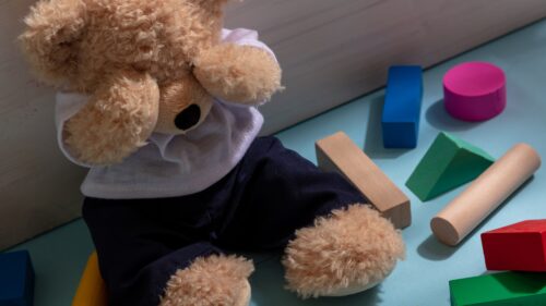 DPJ ourson enfant triste