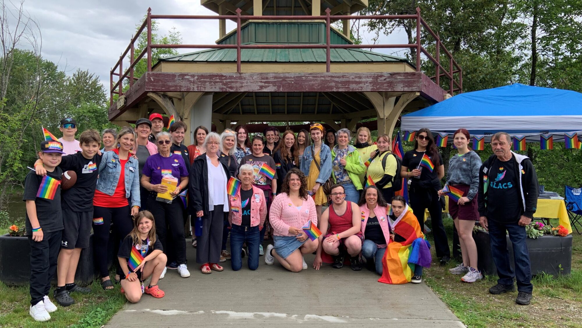 Marche fierté LGBTQ Maniwaki 2024