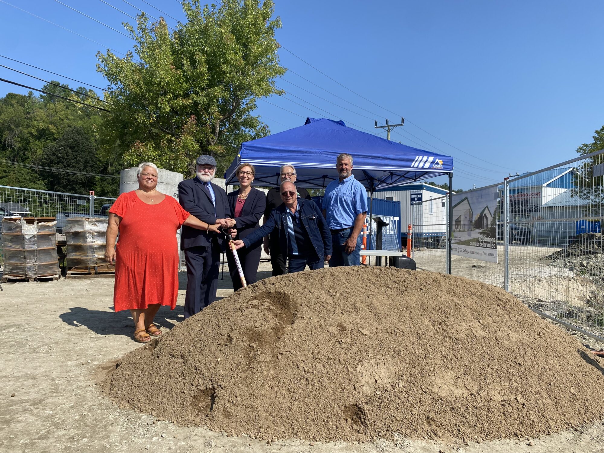 Innauguration chantier logement santé Gracefield - 02