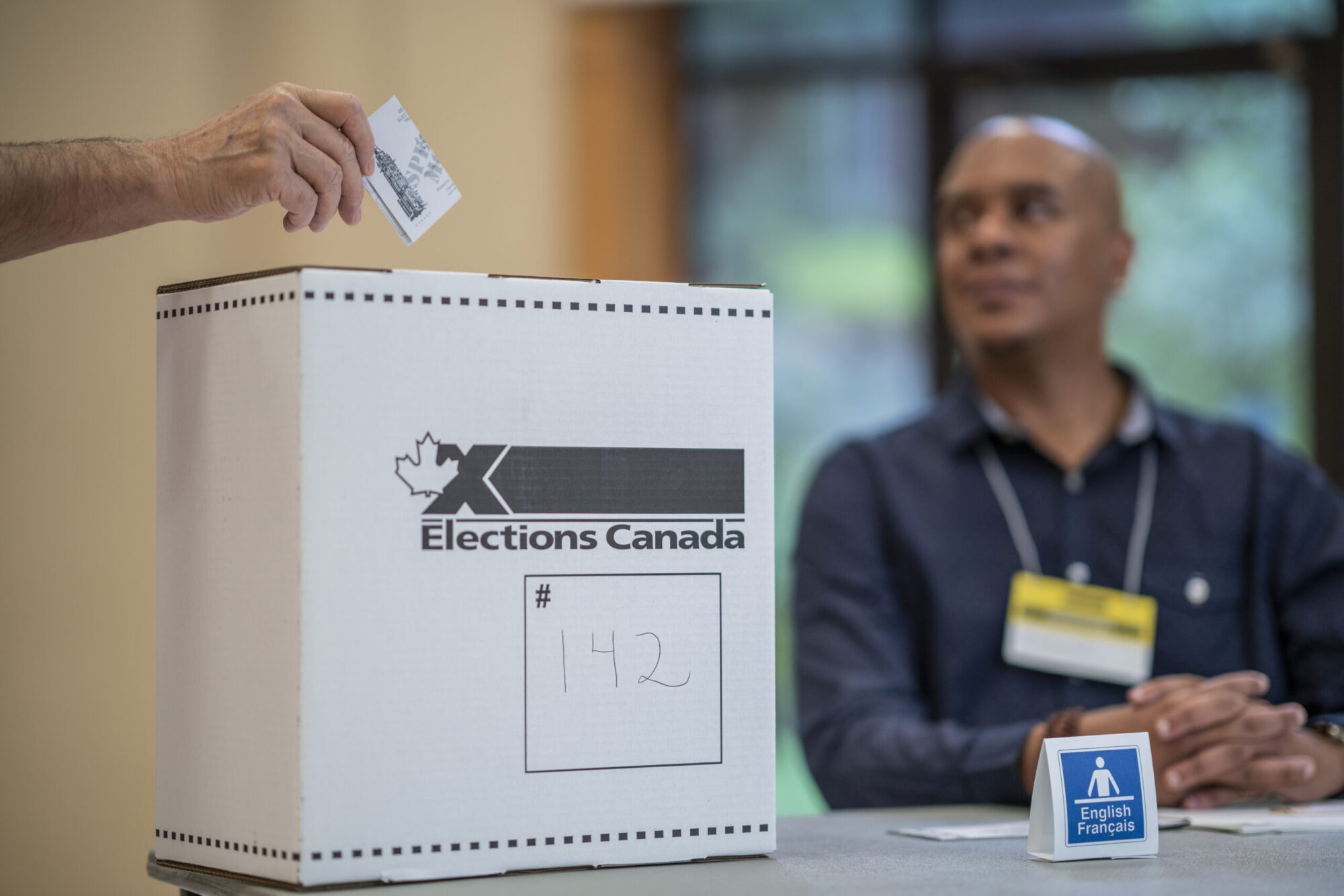 Bureau de vote 1 crédit photo Élections Canada