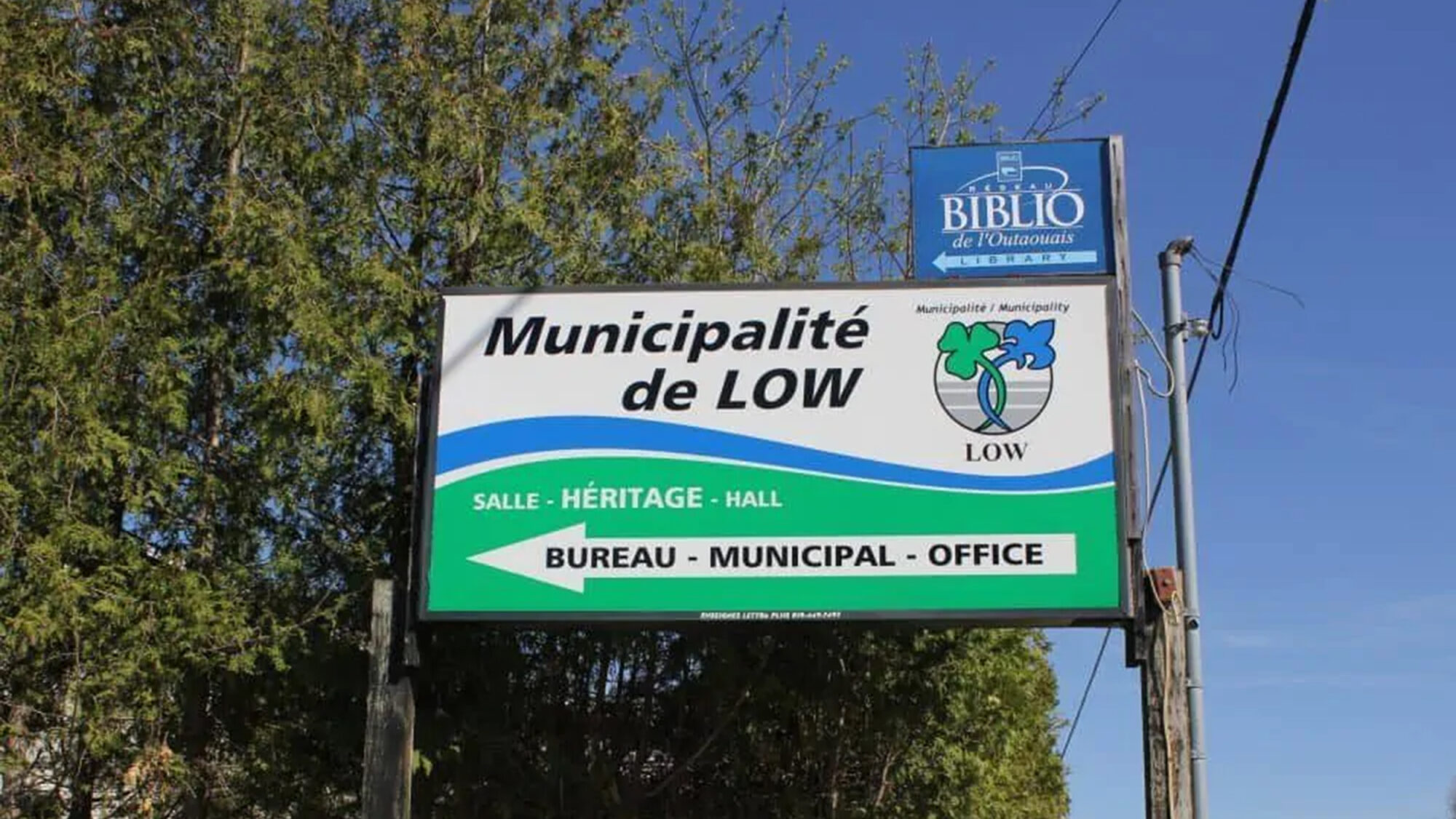 Municipalit de Low - Affiche