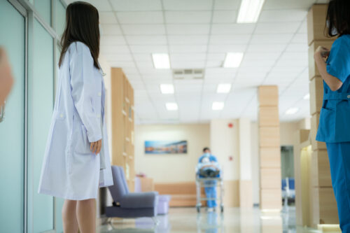emergency patient, professional doctor working for help at hospital clinic health care
