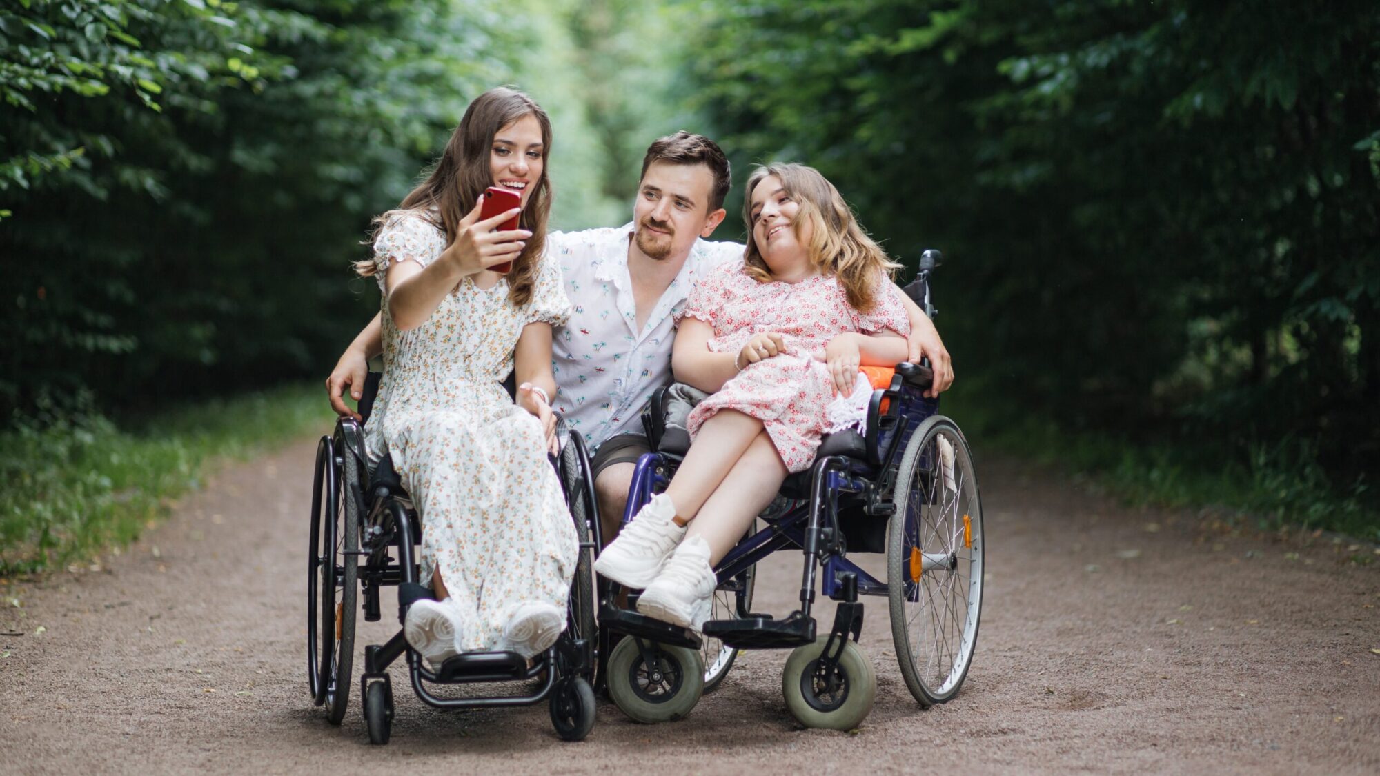 Personne handicapée famille