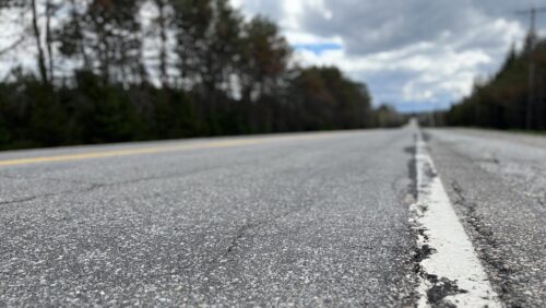 Route 105 Bois-Franc mai 2025 crédit CHGA FM Simon Dominé