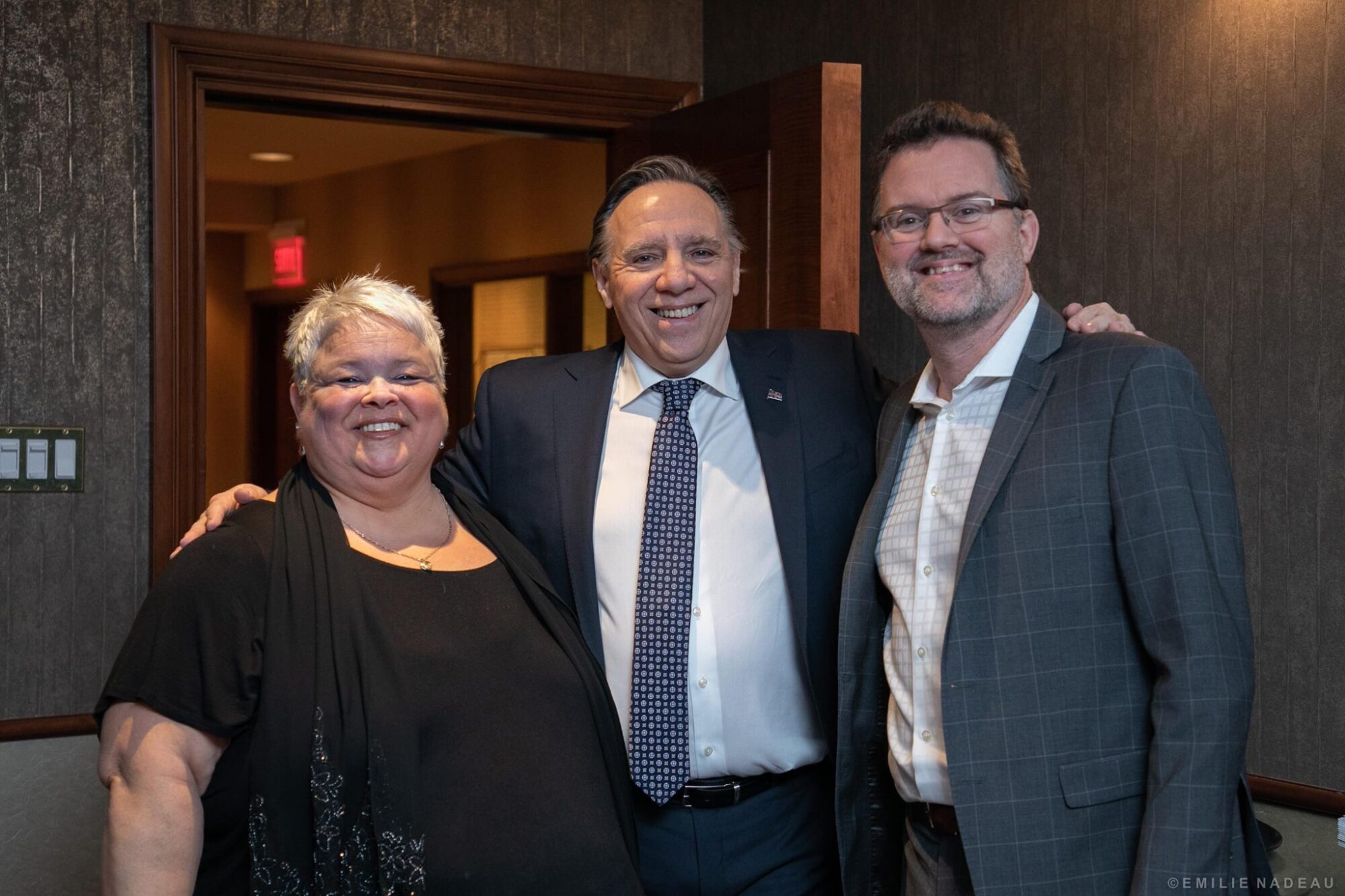 Chantal Lamarche François Legault 2019
