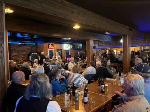 Lancement livre Bernard L'Heureux bar Chez Martineau
