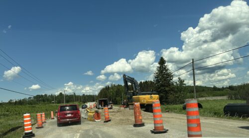 Bris ponceau route 105 Egan-Sud - juin 2026