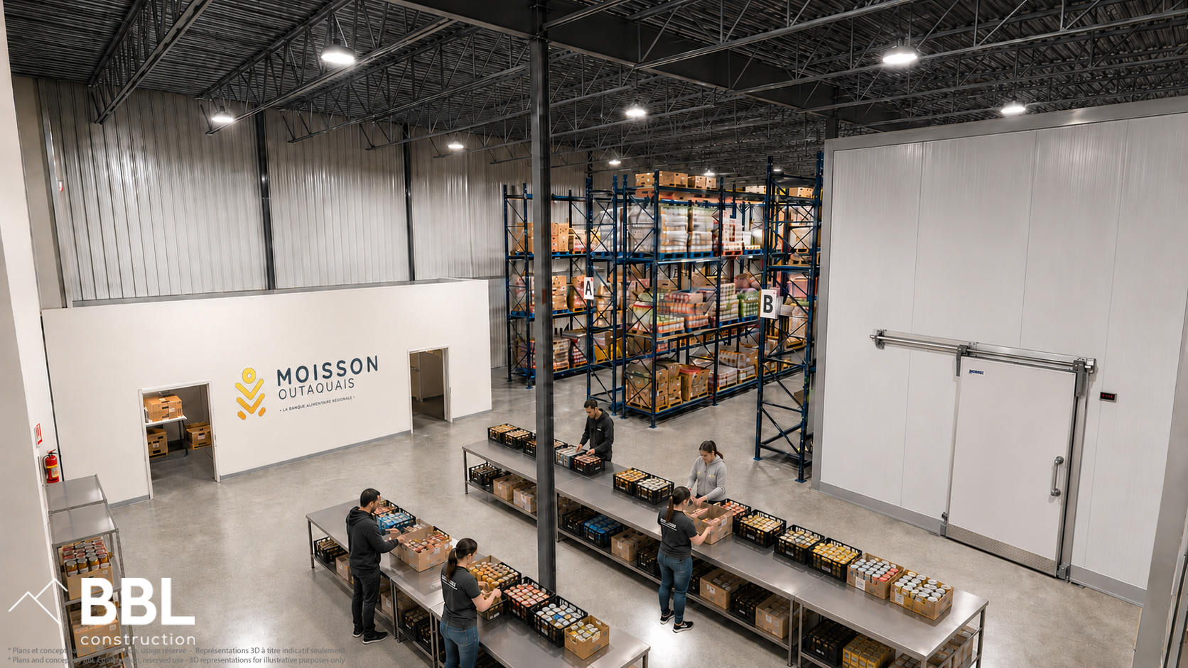 Image entrepôt Moisson Outaouais juin 2026 crédit Moisson Outaouais