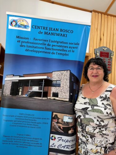 Ginette Grondin, responsable du centre de jour et du service de répit - Centre Jean Bosco