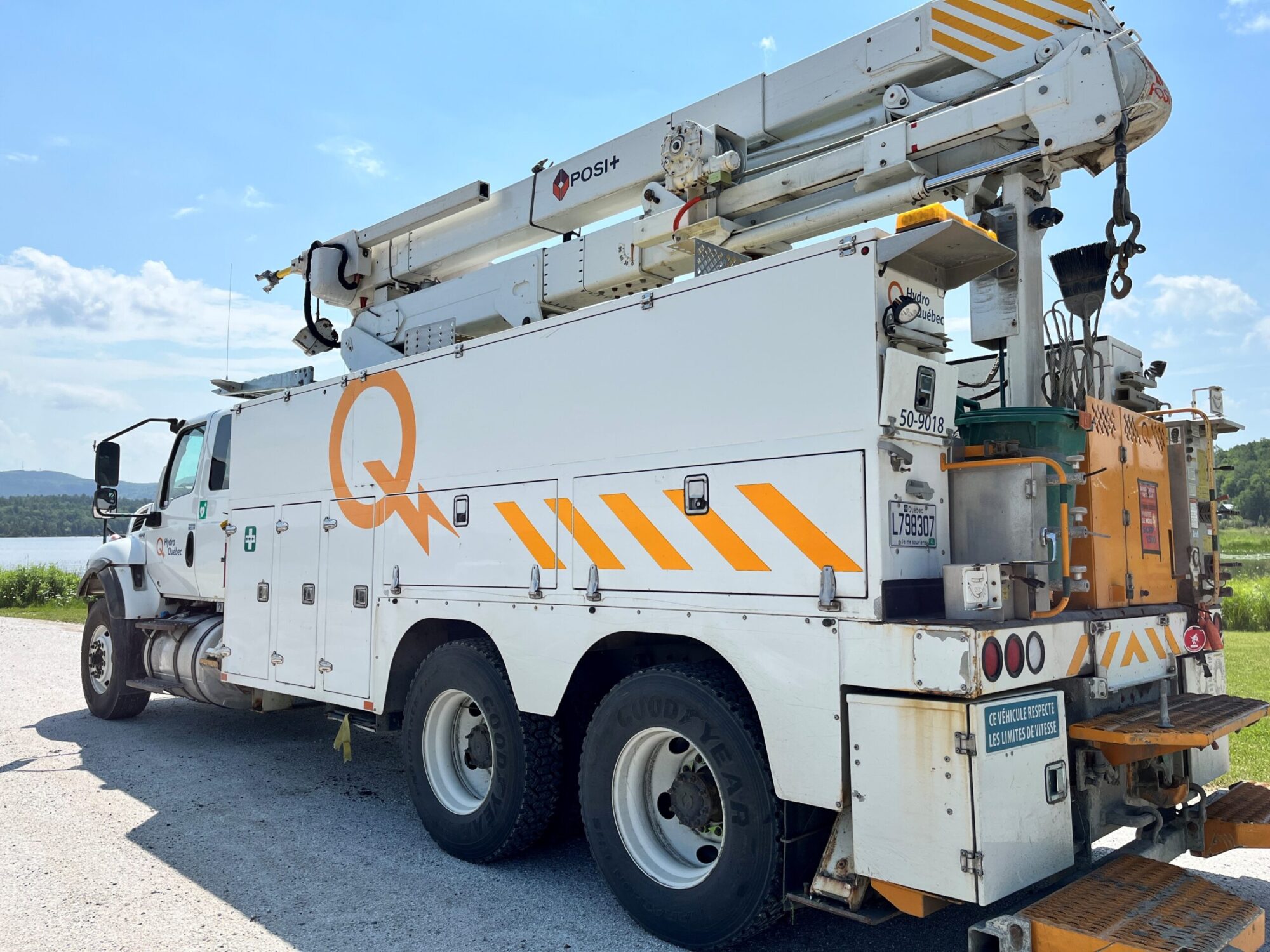 Hydro-Québec camion