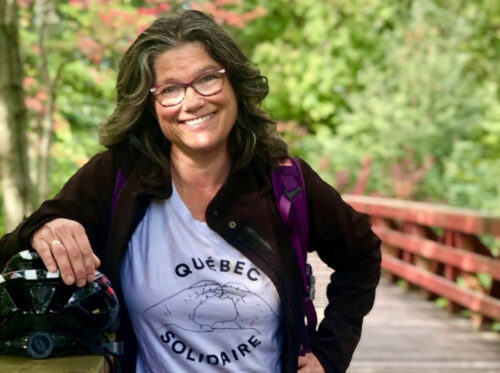 Emmanuelle Tremblay, candidate de Québec solidaire dans la circonscription de Gatineau, 2026.
