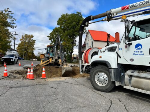 Travaux rue Lévis Maniwaki - septembre 2026