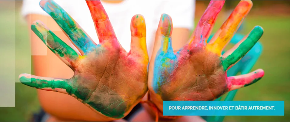 Main jeu enfant peinture