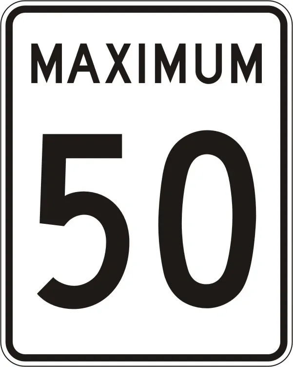 panneau-50kmh
