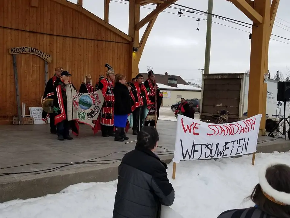 Mobilisation des algonquins