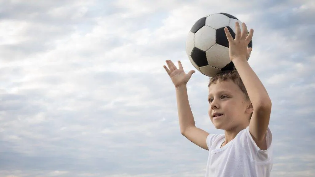 Enfant sport foot