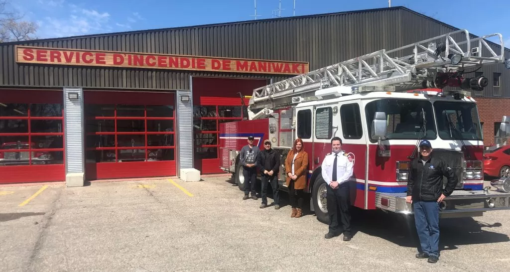 Service incendie maniwaki pompiers