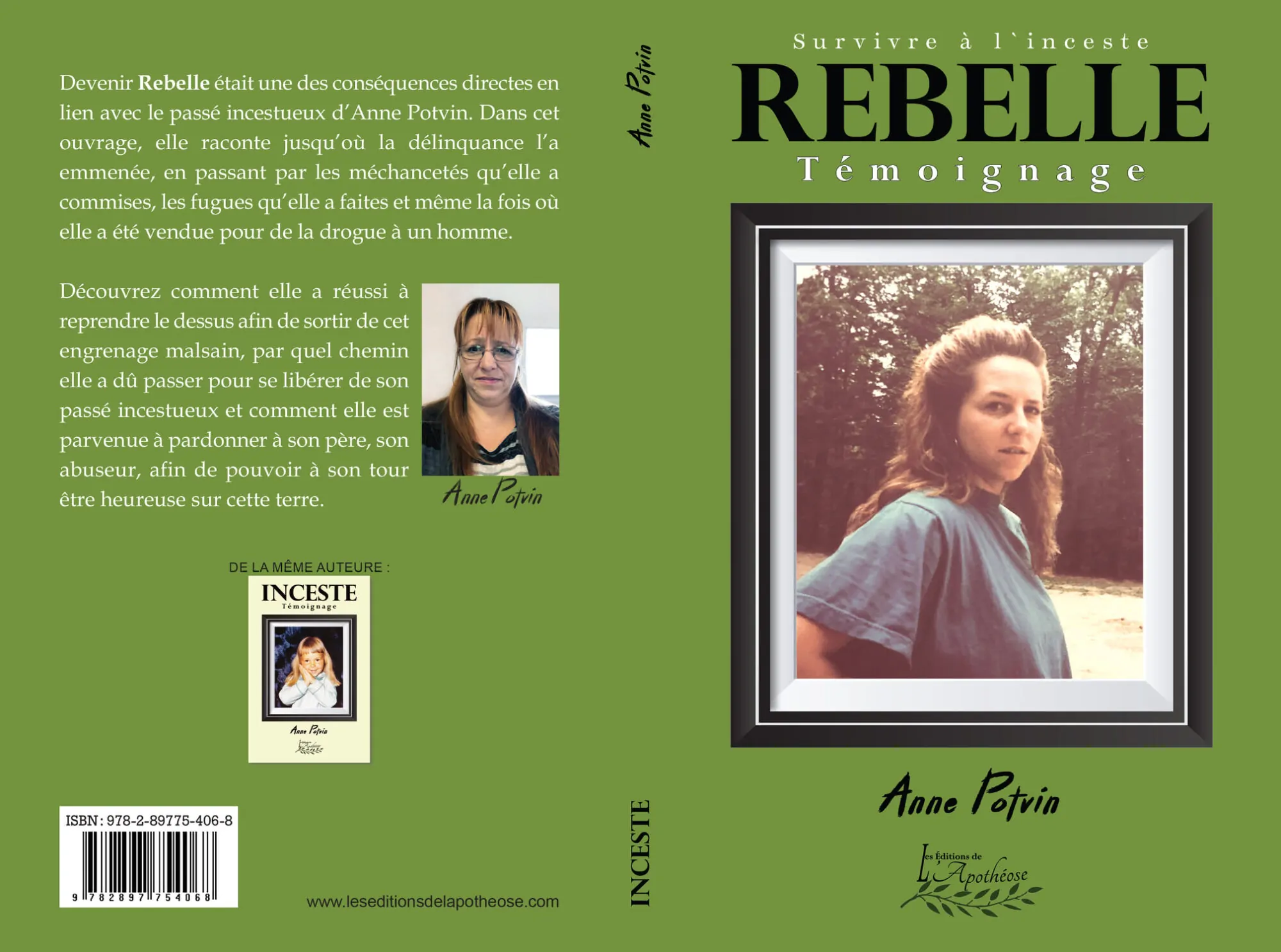 Anne Potvin livres