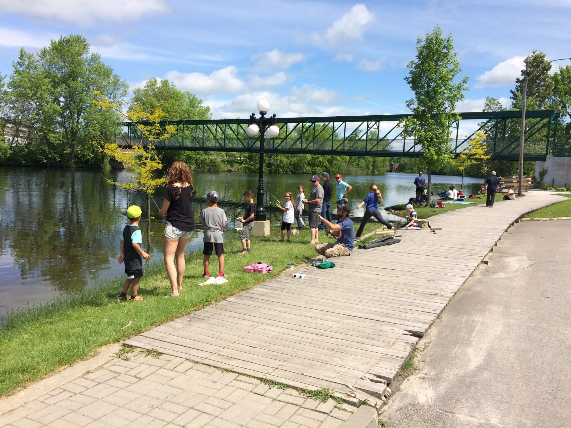 Peche en ville de maniwaki de juin 2016