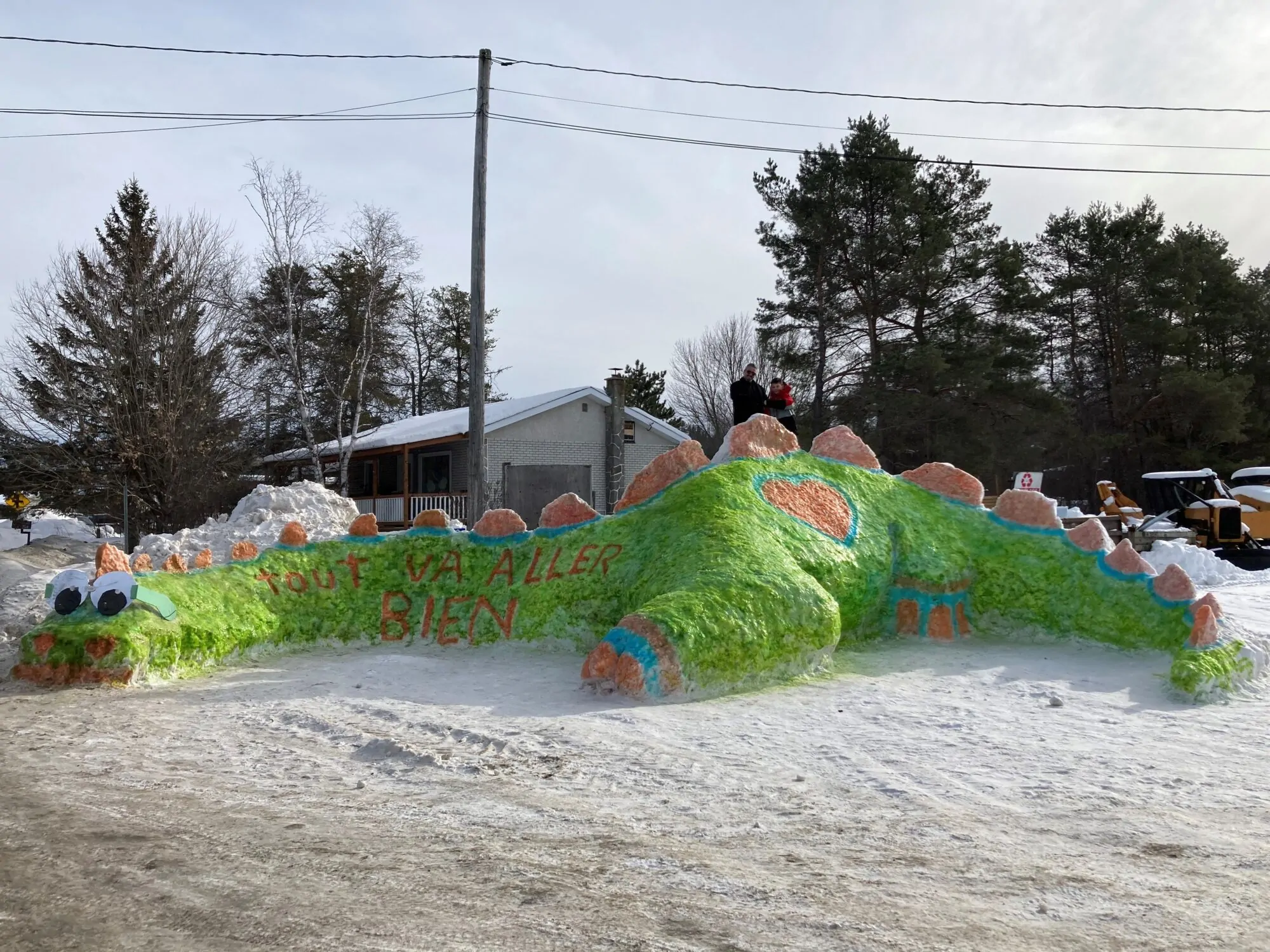 Sculpture de neige 2