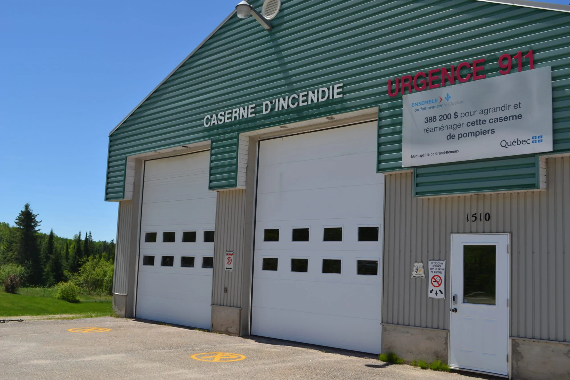 Caserne Incendie - Grand-Remous