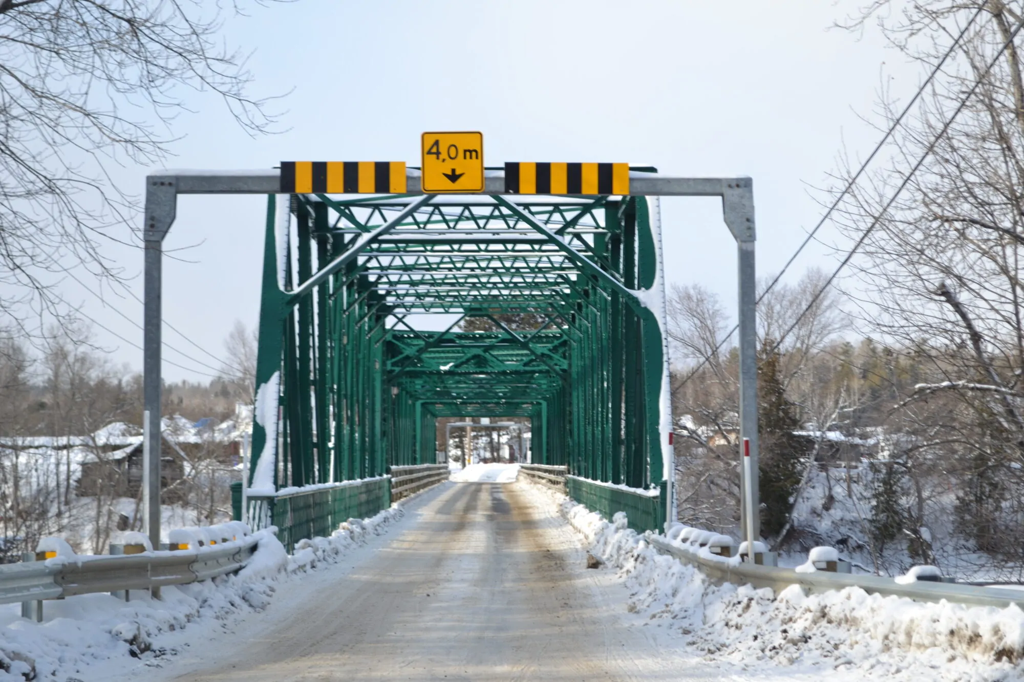 Pont hiver - Bouchette