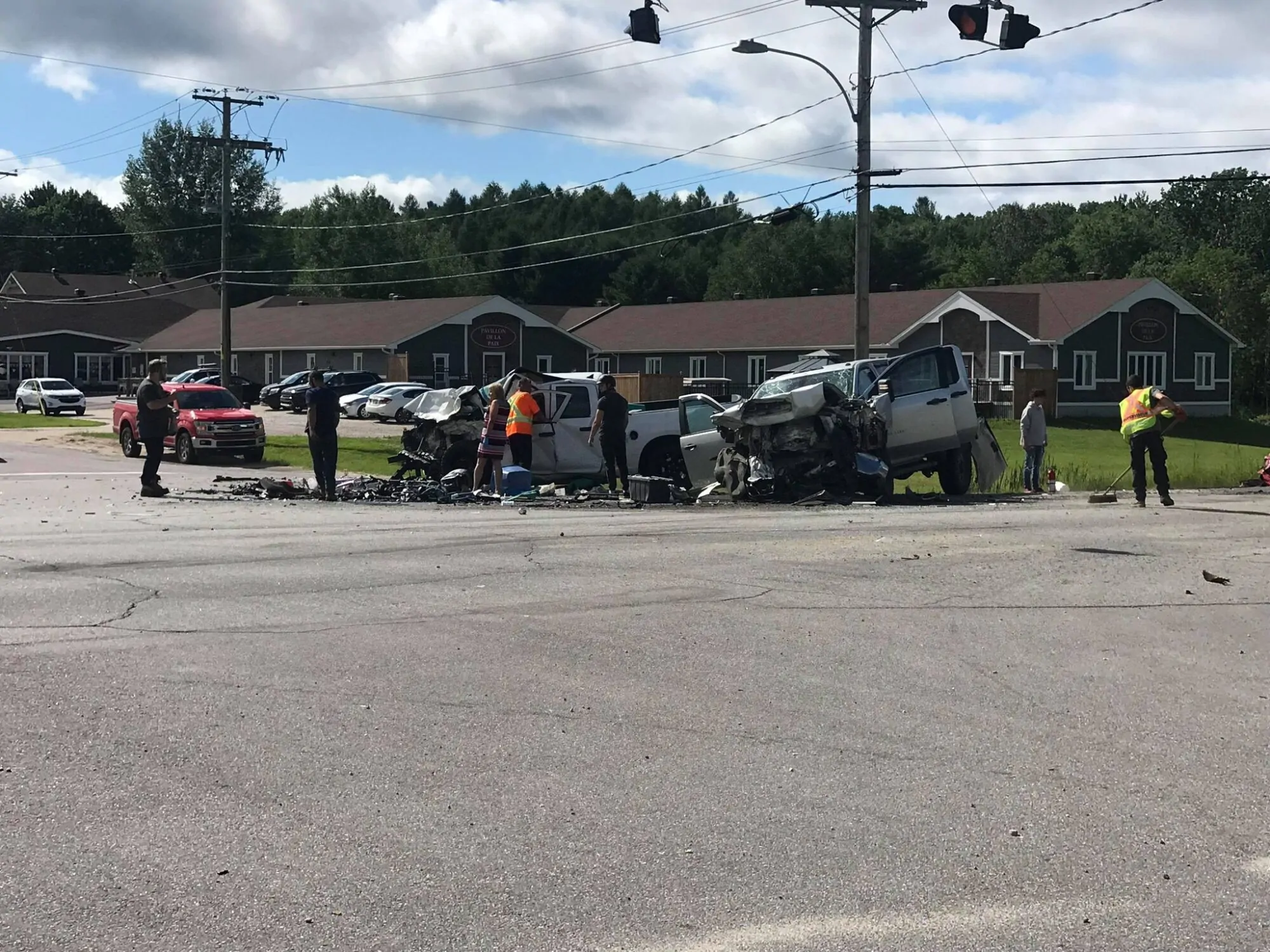 Accident Messines 30 juin 2021 Accident Messines 30 juin 2021