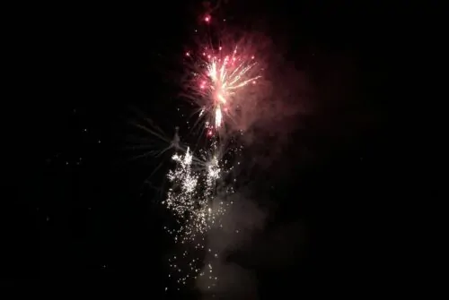 Feu d'artifice Fete du canada MRCVG
