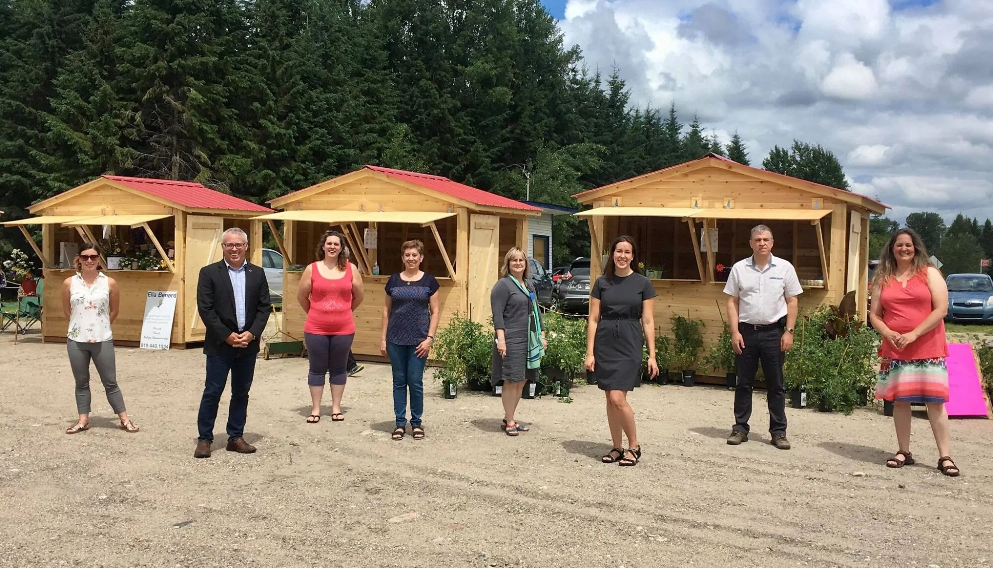 Inauguration Marché fermier de Grand-Remous