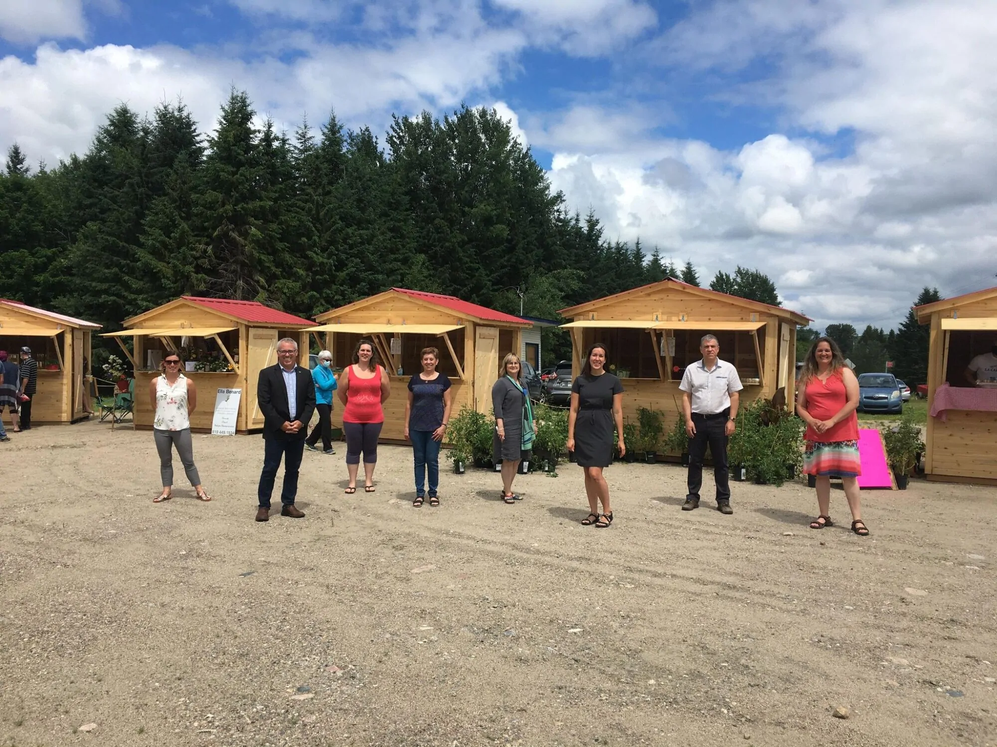 Inauguration Marché fermier de Grand-Remous