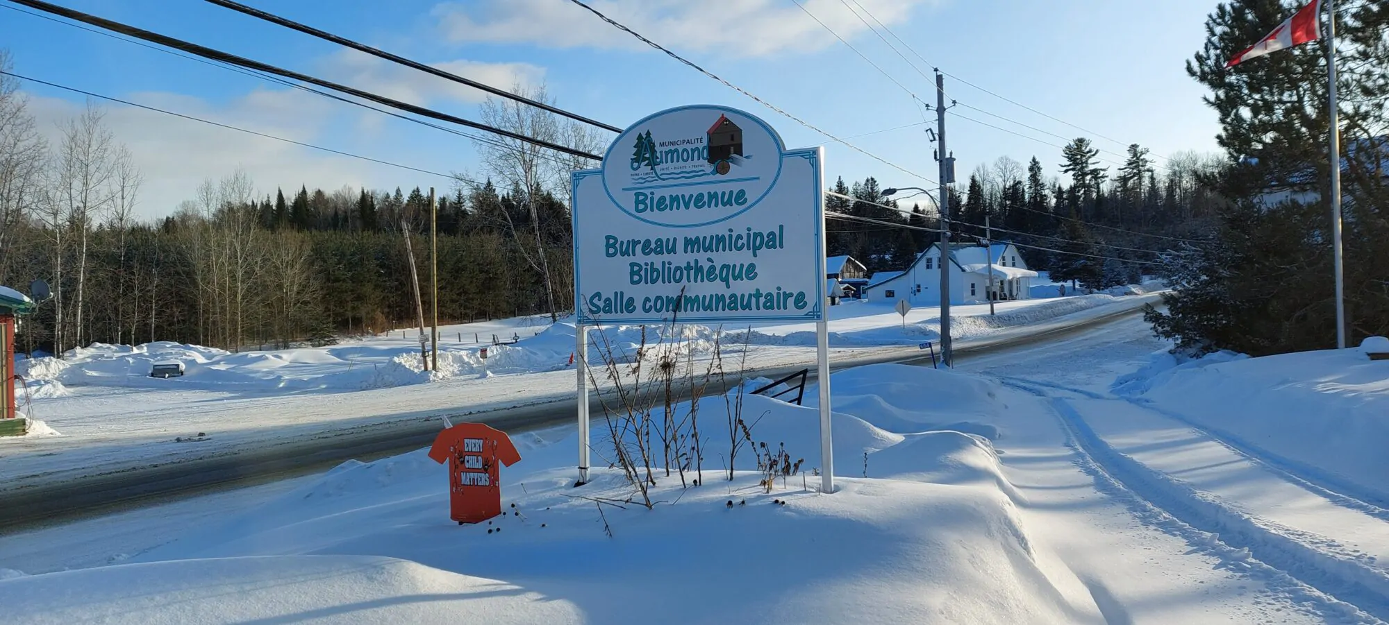 Bureau municipal Bibliotheque Salle communautaire Aumond