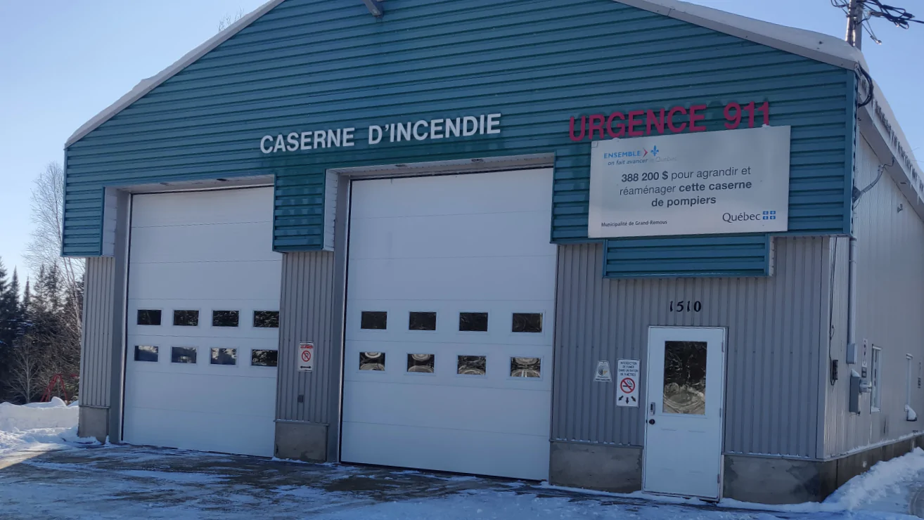 Caserne d'incendie Grand-Remous